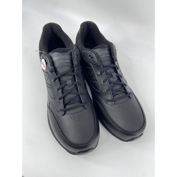 New Balance Shoes Mens 15 2E 928v3 MW928BK3 Black Leather Walking Wide Comfort